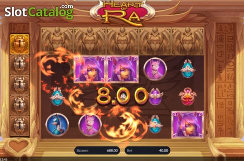 Скрин6. Heart of Ra слот