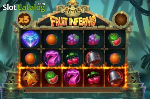 Скрин3. Fruit Inferno слот