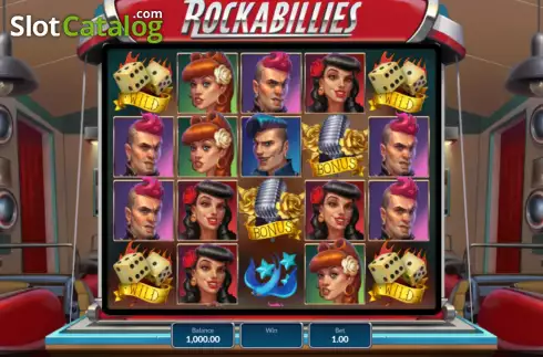 Скрин2. Rockabillies слот