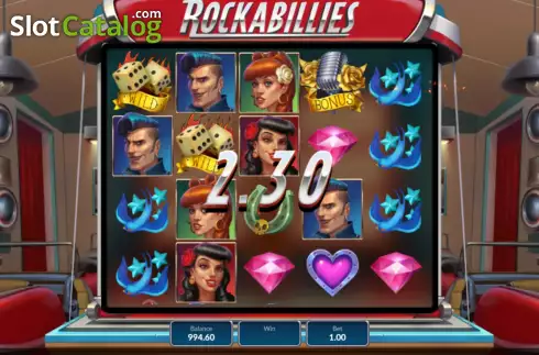 Скрин3. Rockabillies слот