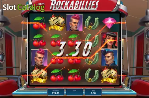 Скрин4. Rockabillies слот