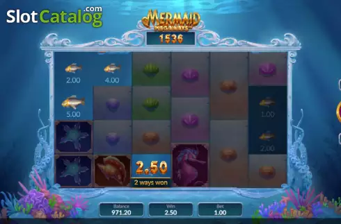 Скрин7. Mermaid Megaways слот