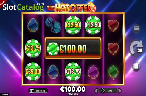 Скрин6. The Hot Offer слот