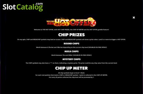 Скрин7. The Hot Offer слот