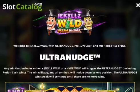 Скрин9. Jekyllz Wild Ultranudge слот