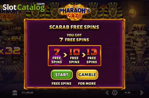 Скрин7. Pharaoh's Gaze DoubleMax слот