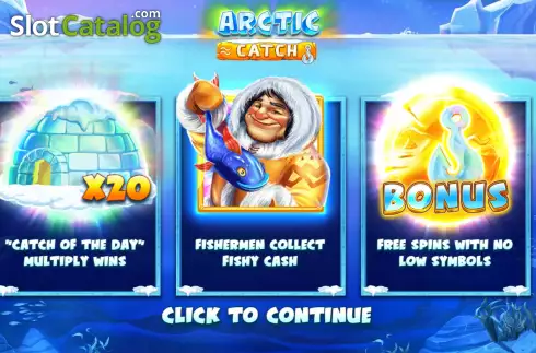 Скрин2. Arctic Catch слот