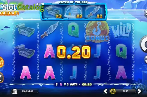 Скрин6. Arctic Catch слот
