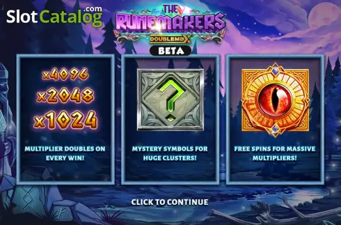 Скрин2. The Runemakers DoubleMax слот