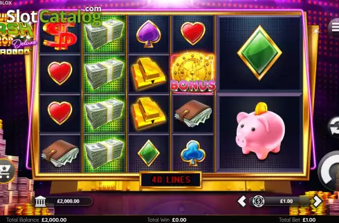 Скрин2. Super Cash Drop Deluxe Gigablox слот