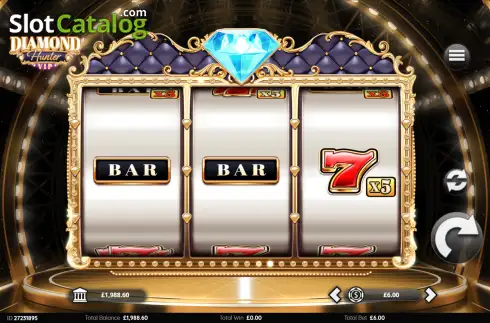 Скрин2. Diamond Hunter VIP слот
