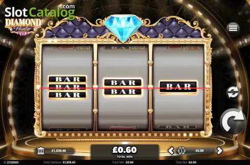 Скрин3. Diamond Hunter VIP слот