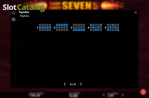 Скрин7. Shiny Fruity Seven 5 Lines слот