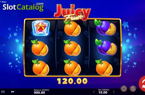 Скрин3. Juicy Fruits 27 Ways слот