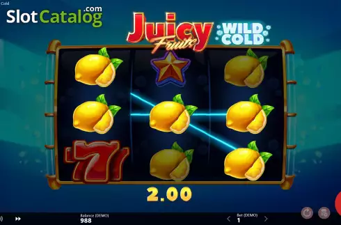 Скрин5. Juicy Fruits Wild Cold слот