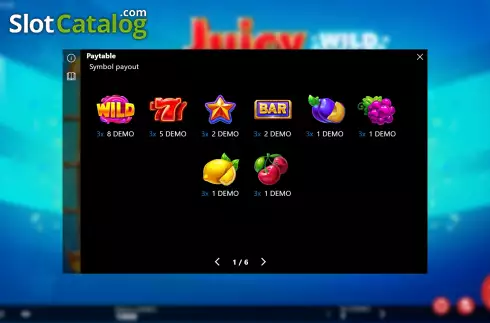Скрин7. Juicy Fruits Wild Cold слот