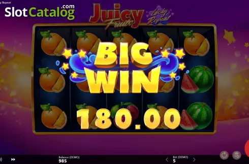 Скрин4. Juicy Fruits Lucky Repeat слот
