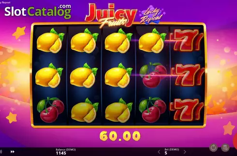 Скрин5. Juicy Fruits Lucky Repeat слот