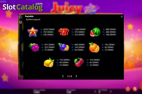 Скрин8. Juicy Fruits Lucky Repeat слот