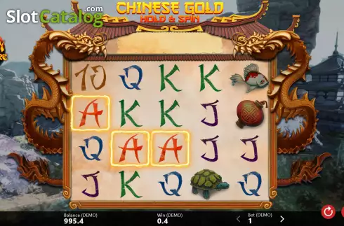 Скрин3. Chinese Gold Hold and Spin слот