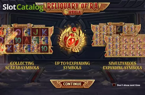 Скрин2. Reliquary Of Ra 6 Reels слот