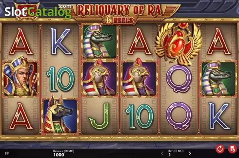 Скрин4. Reliquary Of Ra 6 Reels слот