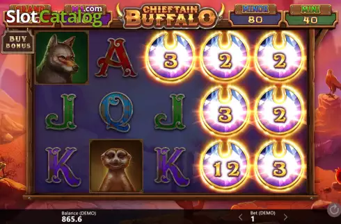 Скрин4. Chieftain Buffalo слот