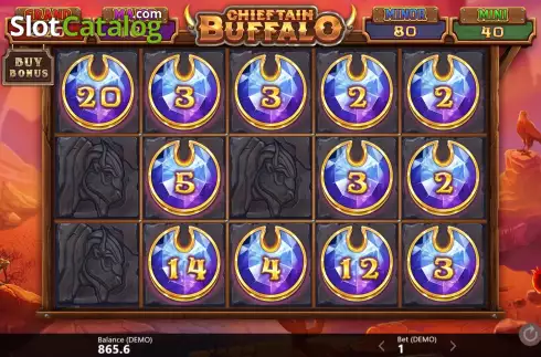 Скрин6. Chieftain Buffalo слот