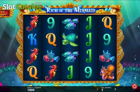 Скрин3. Rich of the Mermaid слот