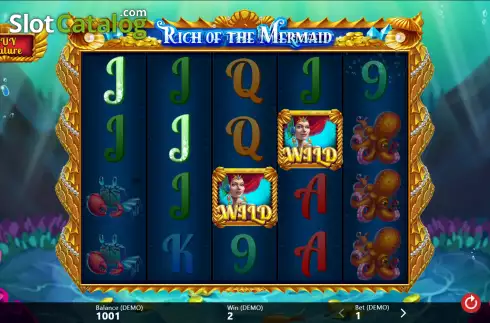 Скрин4. Rich of the Mermaid слот