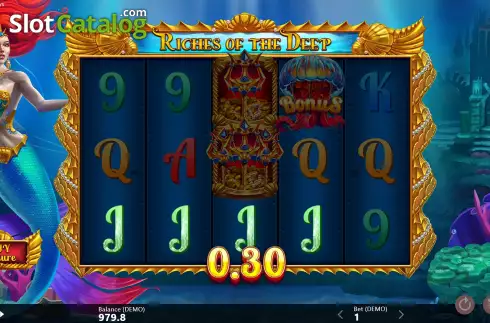 Скрин4. Riches of the Deep 243 Ways слот