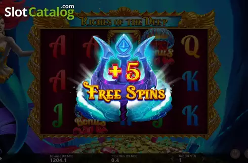 Скрин9. Riches of the Deep 243 Ways слот