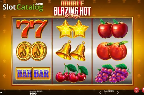 Скрин2. Double Blazing Hot 27 Ways слот