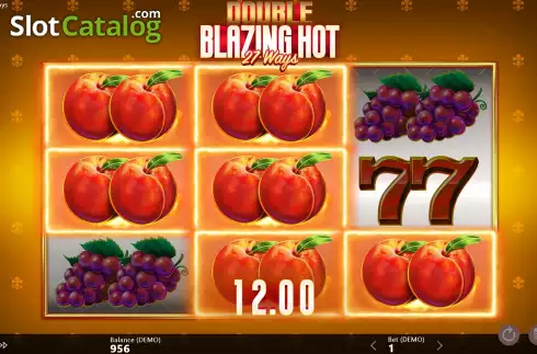Скрин3. Double Blazing Hot 27 Ways слот