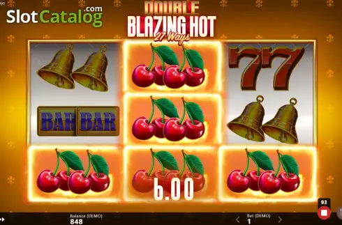 Скрин6. Double Blazing Hot 27 Ways слот
