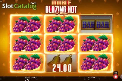 Скрин7. Double Blazing Hot 27 Ways слот