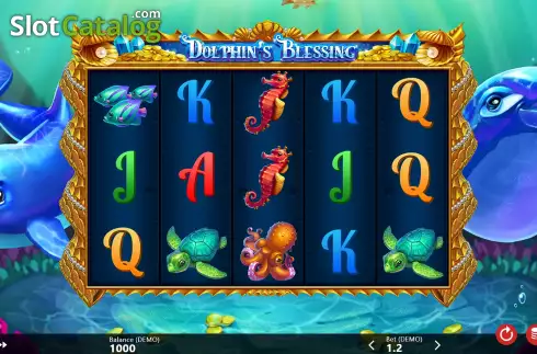 Скрин2. Dolphin’s Blessing слот