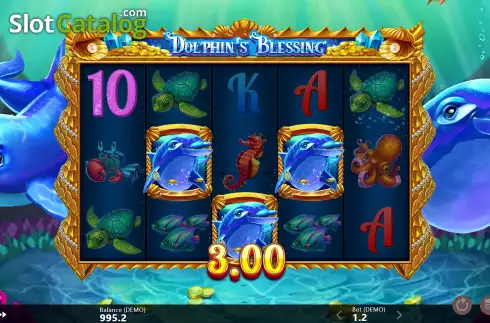Скрин3. Dolphin’s Blessing слот