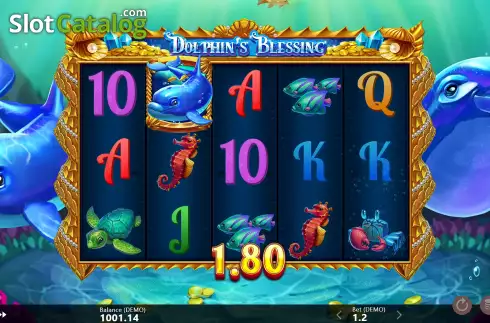 Скрин4. Dolphin’s Blessing слот