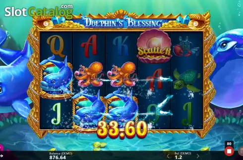 Скрин7. Dolphin’s Blessing слот