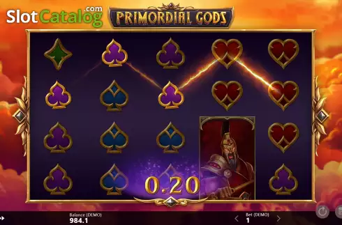 Скрин3. Primordial Gods слот