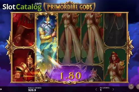 Скрин9. Primordial Gods слот