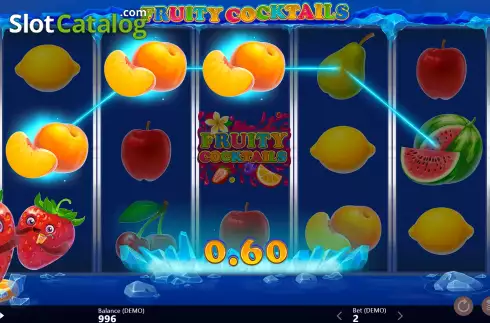 Скрин4. Fruity Cocktails слот
