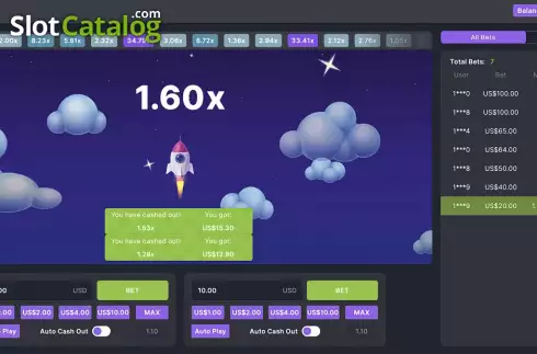 Скрин4. Rocket Bang слот