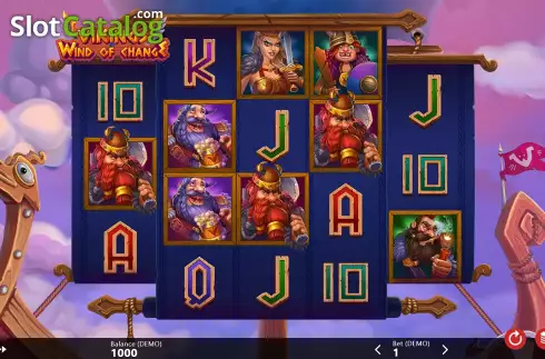 Скрин3. Vikings Wind of Change слот