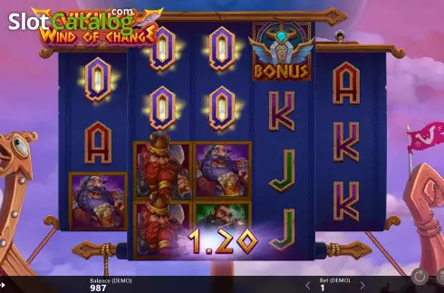 Скрин4. Vikings Wind of Change слот