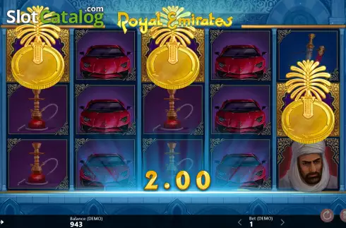 Скрин5. Royal Emirates слот