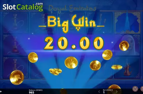 Скрин6. Royal Emirates слот