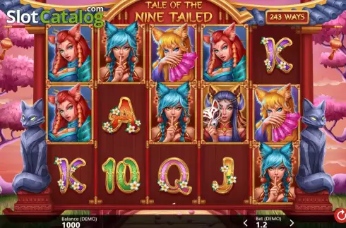 Скрин2. Tale of the Nine Tailed слот