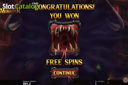 Скрин5. Lair of the Serpent Monster слот